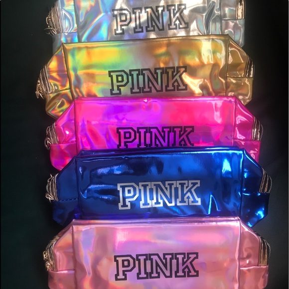 Makeup Bags Pink Inspired Assorted Colors - Picture 5 of 14